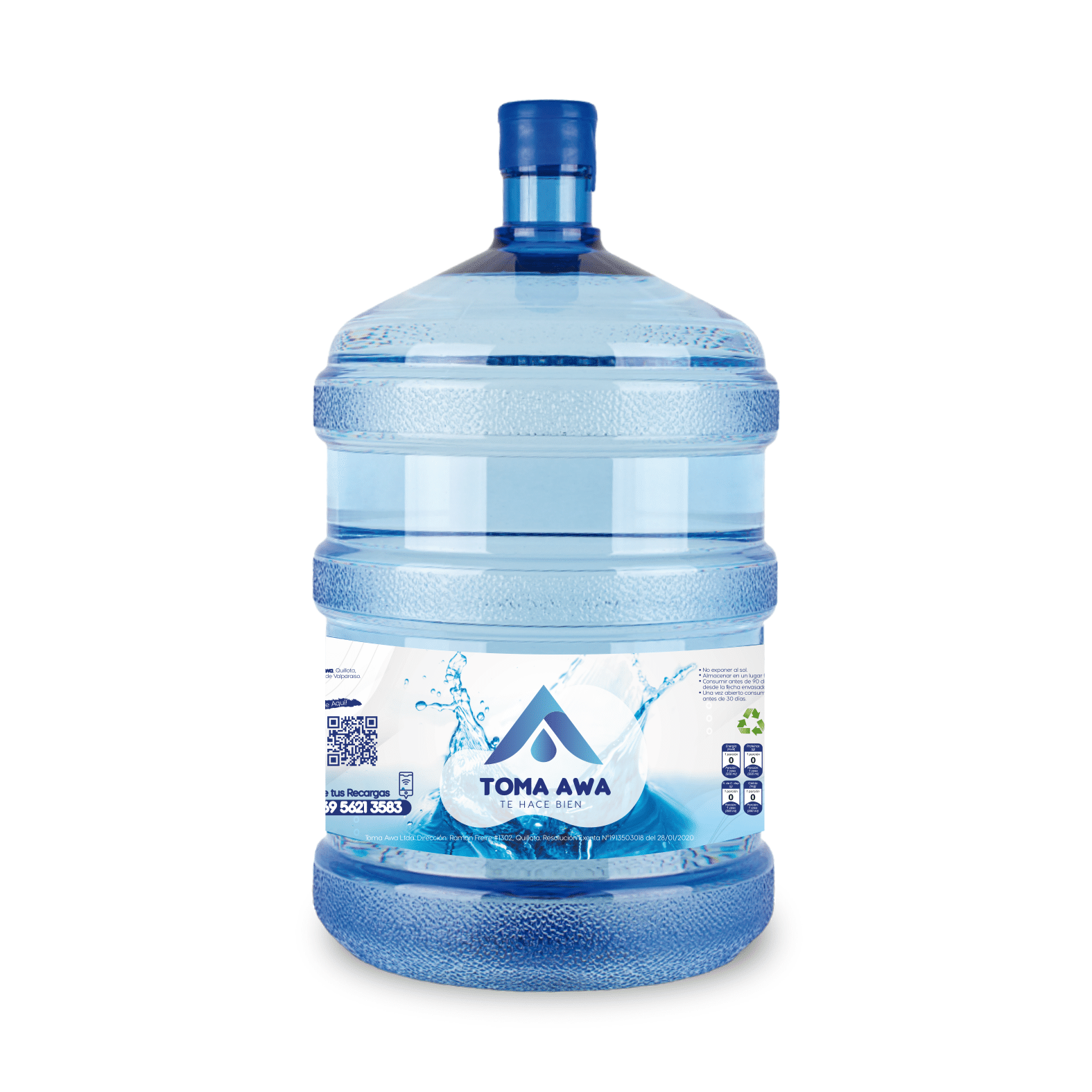 Recarga 3 Bidones 20 Litros Agua Alcalina Premium - Agua Esencial