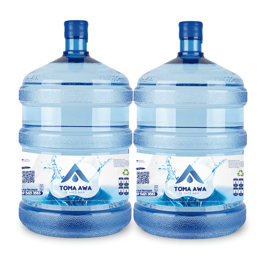 Recarga - 2 Bidones de 20 litros de agua purificada Premium