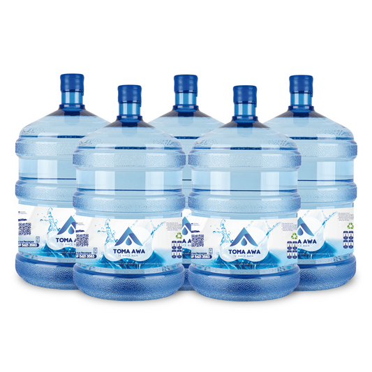 Recarga - 5 Bidones de 20 litros de agua purificada Premium