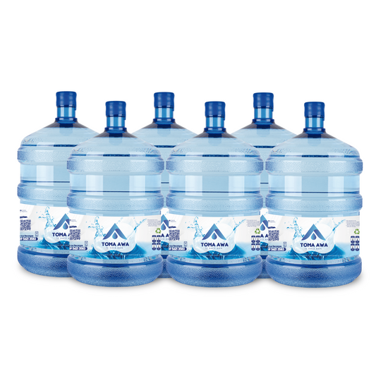 Recarga - 6 Bidones de 20 litros de agua purificada Premium